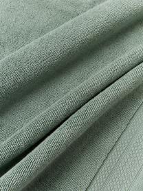 Handtuch Premium aus Bio-Baumwolle in verschiedenen Größen, 100 % Bio-Baumwolle, GOTS-zertifiziert (von GCL International, GCL-300517)
 Schwere Qualität, 600 g/m², Salbeigrün, Handtuch, B 50 x L 100 cm