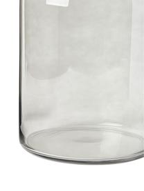 Vase en verre Loren, Verre, Gris, Ø 26 x haut. 45 cm