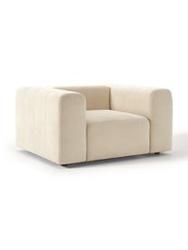 Poltrona Lena, Rivestimento: tessuto (88% poliestere, , Struttura: legno di pino, legno lami, Gambe: plastica, Tessuto beige, Larg. 134 x Prof. 106 cm