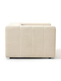 Poltrona Lena, Rivestimento: tessuto (88% poliestere, , Struttura: legno di pino, legno lami, Gambe: plastica, Tessuto beige, Larg. 134 x Prof. 106 cm
