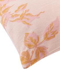 Poszewka na poduszkę z bawełny Breight, 100% bawełna, Blady różowy, pomarańczowy, beżowy, S 50 x D 50 cm