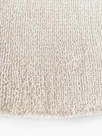 Ručně tkaný kulatý koberec s nízkým vlasem Ainsley, 60 % polyester, certifikace GRS
40 % vlna, Béžová, Ø 120 cm (velikost S)