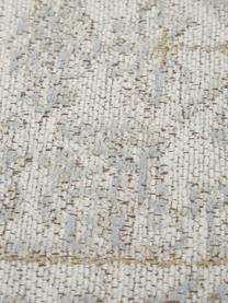 Handgewebter Chenilleläufer Magalie im Vintage Style, 95% Baumwoll-Chenille, 5% Polyester, Beige, B 80 x L 250 cm