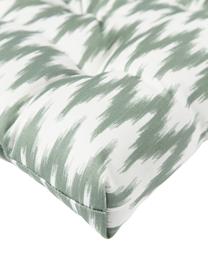 Outdoor stoelkussen Maillot met Ikat patroon, 100% acryl

Het materiaal dat in dit product is gebruikt, is getest op schadelijke stoffen en gecertificeerd volgens STANDARD 100 door OEKO-TEX®, 2016OK0494, Groen, B 40 x L 40 cm