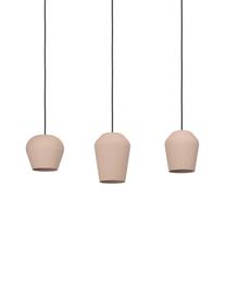 Grande suspension Cambaito, Couleur sable, larg. 77 x haut. 110 cm