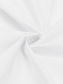 Baumwollperkal-Bettwäsche Brody mit Steppmuster in Origami-Optik, Webart: Perkal Fadendichte 200 TC, Weiß, 135 x 200 cm + 1 Kissen 80 x 80 cm