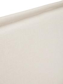 Letto boxspring premium Violet, Materasso: nucleo a 5 zone di molle , Piedini: legno massiccio di betull, Tessuto beige, 180 x 200 cm, durezza 2