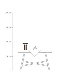 Lampe à poser LED d'extérieur à intensité variable avec fonction tactile Bring Me, Acier, laitonné, Couleur laitonnée, Ø 25 x haut. 28 cm