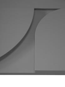 Wandobjekt-Set Massimo, 4-tlg., Mitteldichte Holzfaserplatte (MDF), Grau, B 80 x H 80 cm