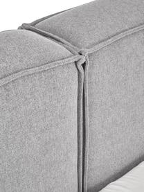 Cama tapizada Lennon, Tapizado: 100% poliéster Alta resis, Estructura: madera de pino maciza con, Patas: madera con certificado FS, Tejido gris claro, An 180 x L 200 cm