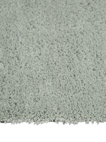 Flauschiger Hochflor-Teppich Leighton, Flor: Mikrofaser (100% Polyeste, Salbeigrün, B 80 x L 150 cm (Größe XS)