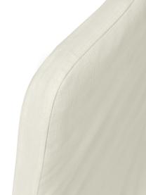 Silla tapizada con funda Husse, Funda: 100% algodón Alta resiste, Patas: madera de fresno, Estructura: metal, Blanco, An 47 x Al 86 cm