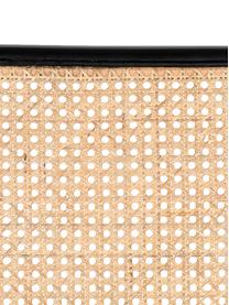 Loungesessel Spike mit Wiener Geflecht, Bezug: Polyester 100.000 Scheuer, Rückenlehne: Rattan, Buchenholz, Beine: Metall, pulverbeschichtet, Beige, Rosa, B 79 x T 70 cm