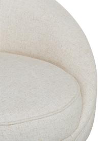 Bouclé-Nierensofa Gatsby (3-Sitzer), Bezug: Bouclé (70% Polyester, 20, Gestell: Massives Eukalyptusholz, Füße: Metall, galvanisiert, Bouclé Cremeweiß, B 245 x T 102 cm