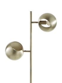 Lampada da lettura con finitura anticata Edgar, Paralume: metallo laccato, Base della lampada: metallo laccato, Ottonato, Larg. 40 x Alt. 145 cm