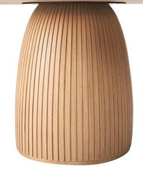 Table à manger ronde en bois de chêne Nelly, de différentes tailles, Placage en bois de chêne, avec MDF (panneau en fibres de bois à densité moyenne), certifié FSC, Bois de chêne, Ø 115 x haut. 75 cm