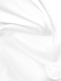 Baumwollperkal-Kopfkissenbezüge Joanna mit blauem Stehsaum, 2 Stück, Webart: Perkal Fadendichte 200 TC, Weiß, Dunkelblau, B 40 x L 80 cm
