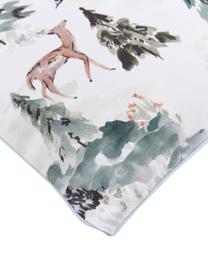 Poszewka na poduszkę Forest od Candice Gray, 100% bawełna z certyfikatem GOTS, Wielobarwny, biały, S 45 x D 45 cm