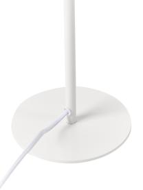 Tischlampe Matilda, Lampenschirm: Metall, pulverbeschichtet, Lampenfuß: Metall, pulverbeschichtet, Weiß, Ø 29 x H 45 cm