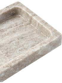 Marmor-Seifenschale Simba, Marmor, Beige, marmoriert, B 18 x H 3 cm