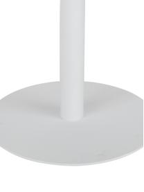 Okrągły stół do jadalni o wyglądzie marmuru Karla, Blat: płyta pilśniowa średniej , Biały, marmurowy, Ø 90 x W 75 cm