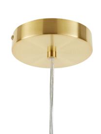 Lampa wisząca ze szkła Lorna, Zielony, złoty, Ø 25 cm