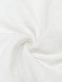 Geborduurde kussenhoes Terra Nova van katoen, 100% katoen, Wit, beige, zwart, B 40 x L 60 cm