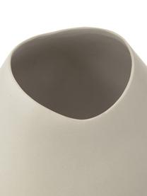 Vase design fait main grès cérame Opium, Grès cérame, Couleur crème, Ø 29 x haut. 28 cm