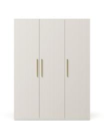 Modulární skříň s otočnými dveřmi Simone, šířka 150 cm, více variant, Dřevo, béžová, Interiér Basic, výška 200 cm