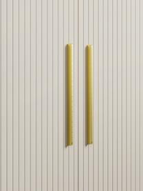 Modulaire draaideurkast Simone in beige, 150 cm breed, diverse varianten, Frame: spaanplaat, FSC-gecertifi, Beige, Klassiek interieur, hoogte 236 cm