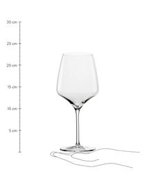 Verres à vin rouge en cristal Experience, 6 pièces, Cristal, Transparent, Ø 11 x haut. 23 cm, 645 ml