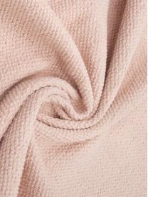 Dun  katoenen vloerkleed Agneta in roze, handgeweven, 100% katoen, Roze, B 160 x L 230 cm (maat M)