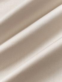 Baumwollsatin-Bettdeckenbezug Comfort, Webart: Satin Fadendichte 250 TC,, Beige, B 200 x L 200 cm