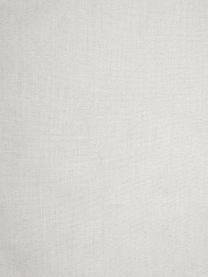 Gewaschene Baumwoll-Bettwäsche Florence mit Rüschen, Webart: Perkal Fadendichte 180 TC, Hellgrau, 135 x 200 cm + 1 Kissen 80 x 80 cm
