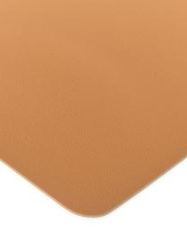Podkładka ze sztucznej skóry Pik, 2 szt., Tworzywo sztuczne (PVC), Karmelowy, S 33 x D 46 cm