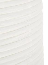 Lampa wisząca z papieru ryżowego Misaki, Biały, jasne drewno naturalne, Ø 35 x W 63 cm
