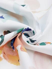 Baumwollperkal-Kopfkissenbezüge Steffi mit Blumenprint, 2 Stück, Webart: Perkal Fadendichte 180 TC, Mehrfarbig, B 40 x L 80 cm
