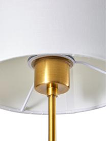 Nástenná lampa Montreal, Biela, odtiene zlatej, H 23 x V 36 cm