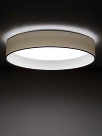 LED plafondlamp Helen in wit, Diffuser: kunststof, Wit, Ø 52 x H 11 cm