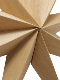 Estrella artesanal para colgar Cassie, Papel reciclado, Marrón claro, Ø 40 x F 10 cm