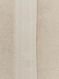 Handtuch Premium aus Bio-Baumwolle in verschiedenen Größen, 100 % Bio-Baumwolle, GOTS-zertifiziert (von GCL International, GCL-300517)
 Schwere Qualität, 600 g/m², Beige, Handtuch, B 50 x L 100 cm