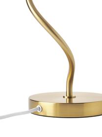 Lampe à poser Ayla, Blanc, couleur laitonnée, Ø 33 x haut. 52 cm