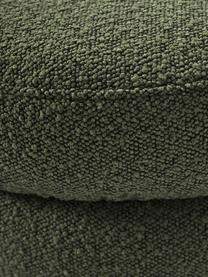 Banco tapizado en tejido bouclé Alto, Tapizado: tejido bouclé (100% polié, Estructura: madera de pino maciza, ma, Bouclé verde, An 110 x Al 47 cm