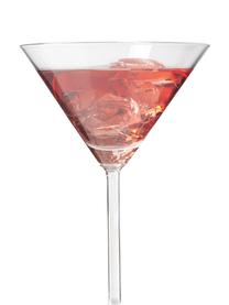 Cocktailgläser Daily, 6 Stück, Glas, Transparent, Ø 12 x H 18 cm, 270 ml