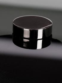 Design Couchtisch Dope As Hell, Platte: Hartglas, gefärbt, Gestell: Polyresin, lackiert, Schwarz, B 90 x H 42 cm