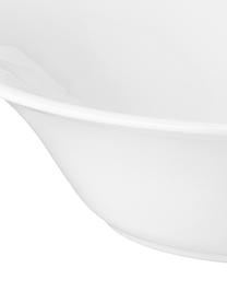 Ensaladera de gres Constance, estilo rústico, Gres, Blanco, Ø 30 x Al 9 cm