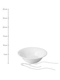 Ensaladera de gres Constance, estilo rústico, Gres, Blanco, Ø 30 x Al 9 cm