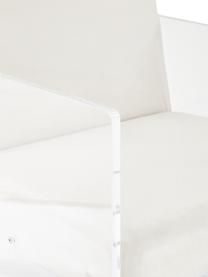 Fotel wypoczynkowy z aksamitu Ayden, Tapicerka: aksamit (poliester) Dzięk, Nogi: szkło akrylowe, Aksamitny beżowy, S 69 x G 74 cm
