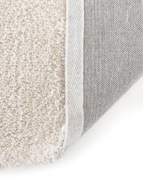 Flauschiger Hochflor-Teppich Jade mit erhabener Hoch-Tief-Struktur, Flor: 100% Polyester, Beige, Cremeweiß, B 200 x L 300 cm (Größe L)