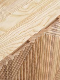 Szafka niska z litego drewna jesionowego Louis, Drewno jesionowe, S 180 x W 55 cm